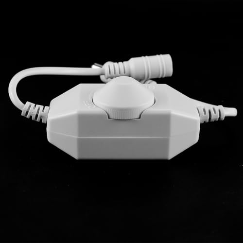 Zee 2st DC 12V-24V 3A COB Strip Dimmer Switch Kabel SMD Strip PWM Controller Tape Helderheid Control In-Line Dimmer wit 3