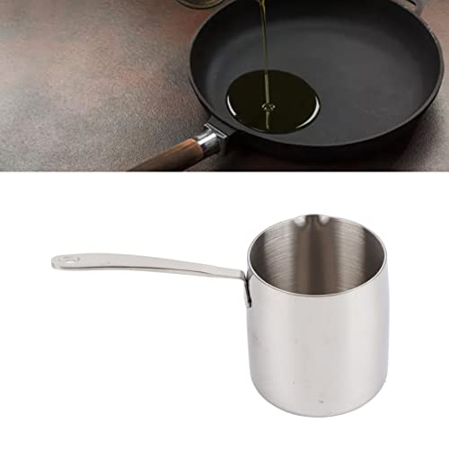 Milk Pan,900ml,Koken Pan,Melt Pan, Stainless Steel,Inductie,Chocolaat,Oil,Butter,Crucible,Multi-Purpose Crucible,Sauce Pan,Melting Bowl,Saucepan,Saucepan,Melting Bowl voor gasfornuis 4