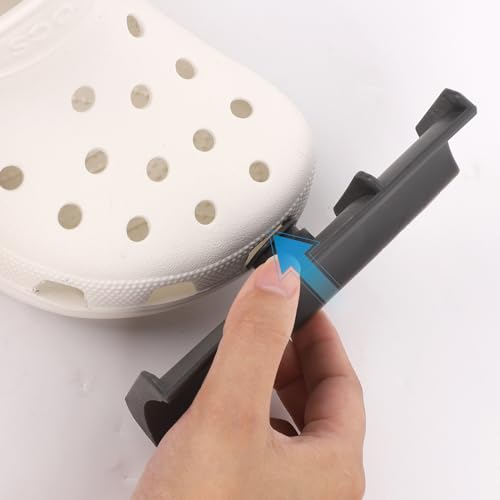 2e voor Croc Snow Plow, Siliconen Snow Plow voor Croc Charm Bijlage Snow Removal Schoenen Bedels voor Croc Speelvol voor Croc Accessoires Bedels voor Winter (Grey), Siliconen, siliconen 3