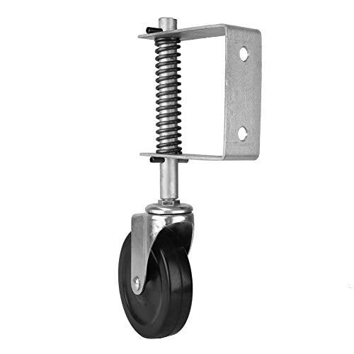 4" Rubber Spring Caster