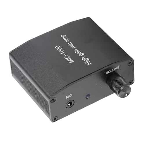 Microfoonversterker, Microfoonversterker Mic Audio Amp High Gain 1000 keer versterker accessoire set 4