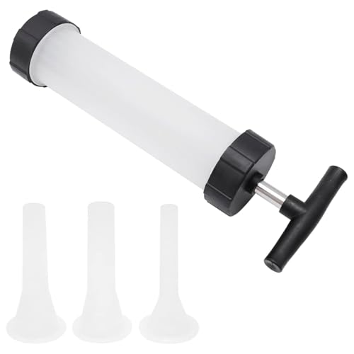 Sea Sausage Stuffer Maker, Small Sausage Filler, Fast Sausage Maker, Handmatige Worst Machine met 3 Worst Funnels, Vlees Filler voor huishoudelijk gezin