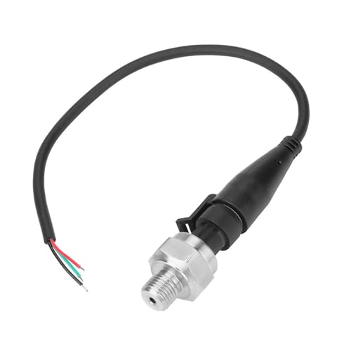 G1/4" druksensor, DC 5V RVS druksensor voor waterluchtgas brandstofolie (0-80Psi) 5