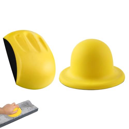 2Stuks Handschuurblok, Handschuurblok Polijsten, voor DIY Houtwerk, ambachten en meubels Restauratie