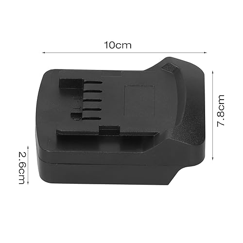 Batterijadapter, ABS 18V BL Lithium Batterij voor Metabo 18V Lithium Accessoires, met geïntegreerd profiel