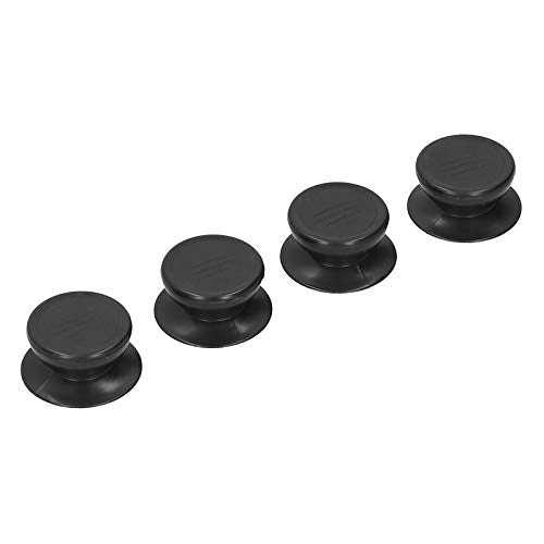 Cookware Replacement Lid Knob, 4-Piece Keuken Pannenkoek Lid Knob, geïnstalleerd met 5mm schroeven en ringen (niet inbegrepen) 4