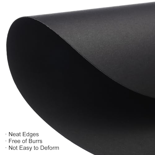 10cm Ronde Karton Papier, 50st Blanco Schijfcirkels Slices voor Party Decoraties, DIY Craft Art, Tekening, Schilderen, Schrijven, Zwart 4