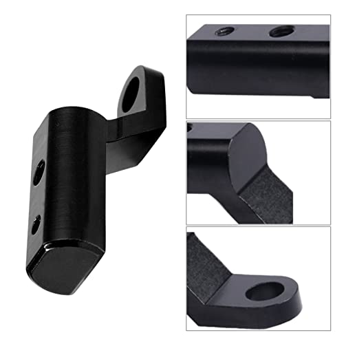 Achteruitzicht spiegelhouder, achteruitzicht spiegel uitbreiding Haakhaak Motorfiets Ondersteuning Base Scooter(zwart) 5