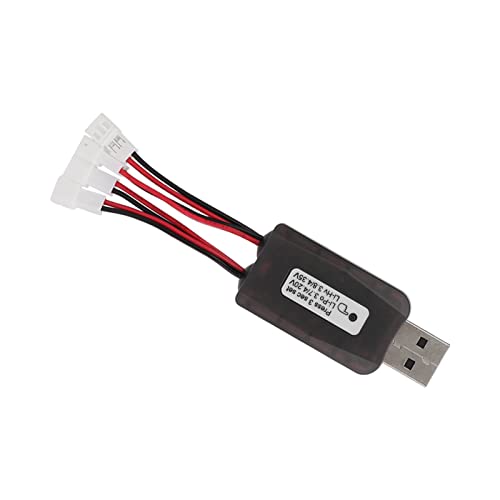 CX405 4CH USB-oplader, 4 leds onafhankelijk van 4 kanalen, voor Mcpx / Molex / JST Connector Batterij, voor 1S 3.7V Lipo LiHV 3.8V Batterij voor RC Helikopters Etc 4