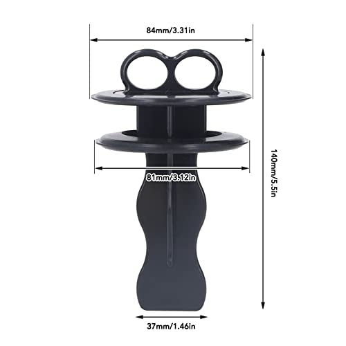 Dirt Collector Plug, Sink Drain Stainer, Food Waste Remover Drain Splash Guard Collar, Sink Strainers voor thuis Countertop Food Catcher 5