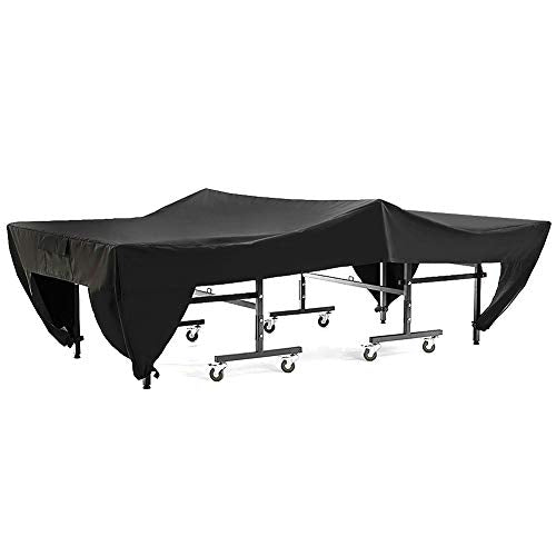 Outdoor Tafel Tennis Waterdichte Zwarte Cover Pong Tafelhoes Stofdicht Ontvouwde Platte Beschermer 3