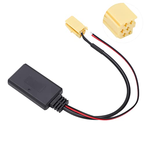 Bluetooth AUX in kabel voor Grande Punto Stereo MINI ISO, Bluetooth AUX in Adapter audiokabel vervanging 4