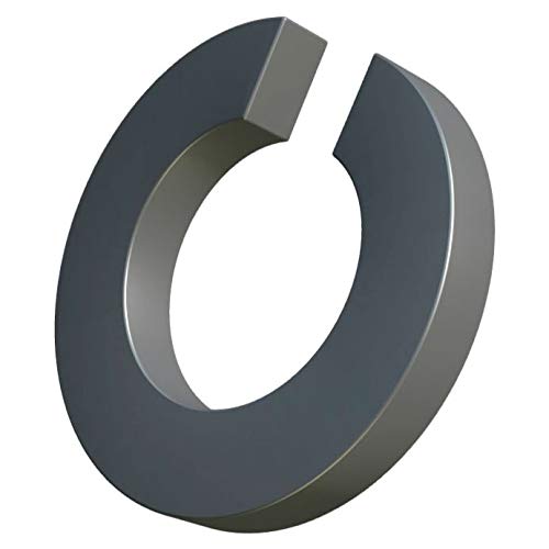 M12 Spring Ringen Roestvrij staal, Split Wasmachine, Helix Lock, Single Spool Square Cross Section Washer, pakking Ring voor 12 mm Bolt/Screw DIN 127 A2 (Pack van 25)