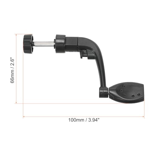 Vissen Reel, Handvat Vervangingsdeel, 2 stuks, Metalen Crank, Rot Arm, Rotary Knob, Plastic Grip voor Vissen Reel, Accessoires met Noot, Geschikt #200 Series Reel (102mm)