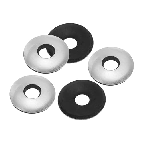Neopreen Rubber Afdichting Ringen EPDM Aluminium Afdichting M6.3 x 19 mm Verpakking van 100 Neopreen Rubber Afdichting Ringen Aluminium Afdichting voor machines Daken (#14 x 1/4 Inch)