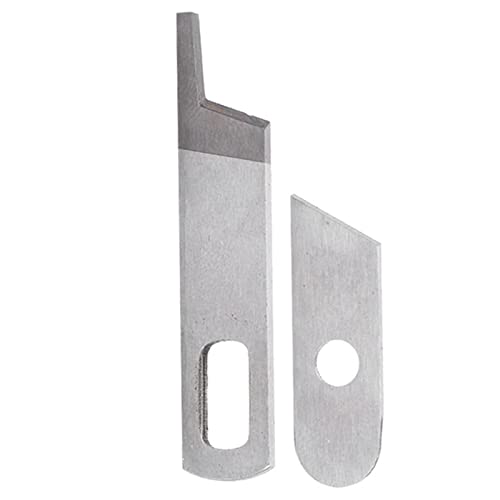 Nähmaschinenmesser,Nähmaschinenzubehör,Multifunktions-Overlockmesser,Ober- und Untermesserset Für Haushalts-Overlocker 5