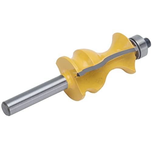 Basic Forming Cutter, Carbide Rand vormen Architectural Molding Router Bit 28mm Blade Diameter 8mm Shaft Hoek afronden voor Plywood voor Hardhout voor Softwood 3
