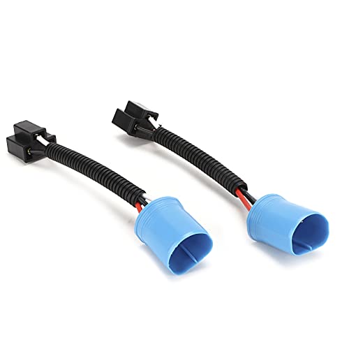 H4 naar HB5 Headlight Conversion Cable Wire PVC 2 st. 9007 Man tot H4 9003 Vrouwelijke bedradingsharnas Adapter Vervanging voor H2 Headlight 12V-24V