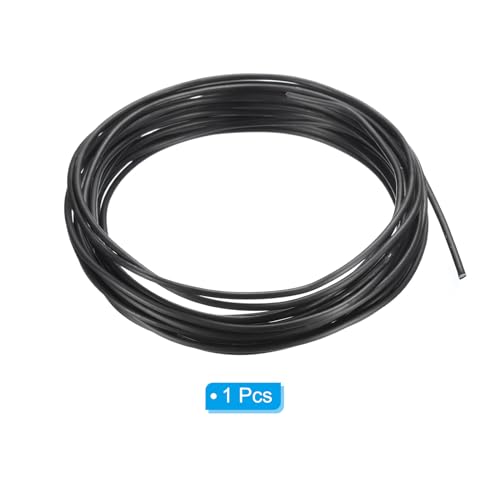 2mm Bonsai Trainingsdraad, 1 Roll Flower Wire Stengels Geanodiseerd Aluminium Boom Draad 16,4 Voeten Totaal voor Tuinieren Branch Bijlage, Zwart 3