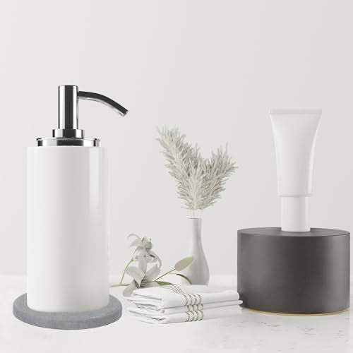 Ronde Diatomeous Earth Coasters 4 Inch5 Pack Water absorberen Diatomeous Earth Coaster, Sneldroge Cup Coaster voor badkamer keuken wasruimte donker grijs 4