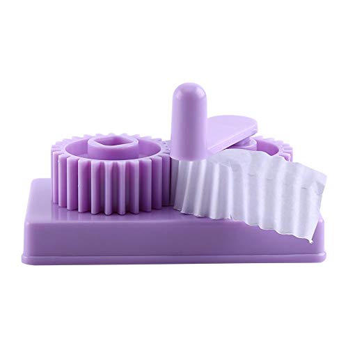 Pince à Sertir Quilling à Commande Manuelle, Forme de Vague de Papier en Plastique Faisant l'outil pour l'Artisanat de Bricolage Origami, violet 4
