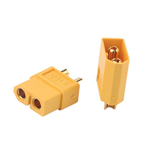 XT-60 Connector, XT-60, man en vrouw ronde plug, hoge stroomplug voor RC Lipo Batterij, 20 Pack (10 Pairs) 5