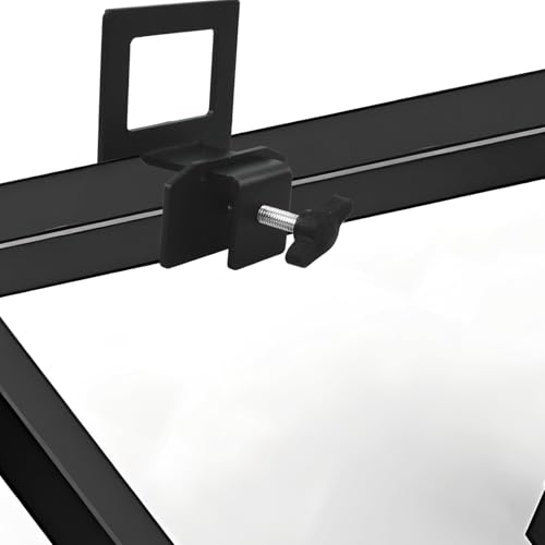 Verpakking van 6 antislip matraszegels, verstelbaar hoofd en voetbord voor metalen bedframes, zijmatrashouders, zwart (A) 5