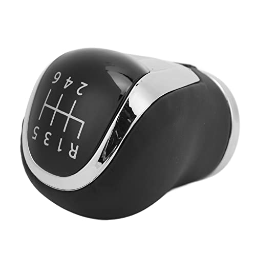 Shift Knob, 6 Speed Black Gear Shifter Shifter Shifter Head handmatige vervanging voor J11 X-Trail T32 Gear Headers/Shifter Accessoires 3