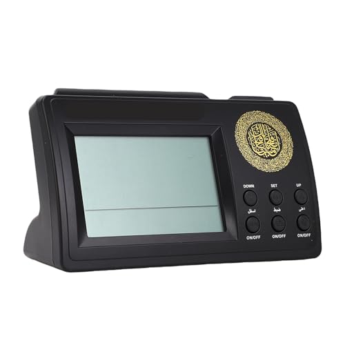 1pc Islamitische, Azan Athan wekker geschenken Athan Klokken, moslim gebed gebed bidden Adhan Klok, Favr Zwart