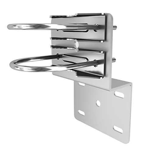 Zee Buitenwand gemonteerde antenne klem montage beugel dubbele U-vormige hoepel pijp klem accessoires, antenne paal U-vormige buis klem