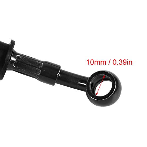 50cm-120cm Motorfiets staal gevlochten rem koppeling olie buizen lijn kleurrijke Pit Dirt Bike Enduro Motocross Street fietsen 4