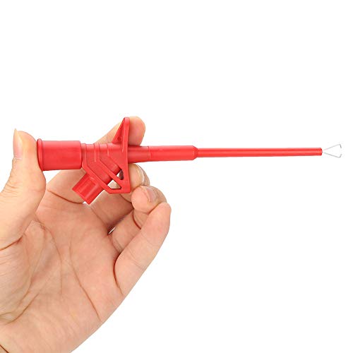 Test Hook Clip, 2 stuks Professionele volledig geïsoleerde Rapid Test Probes, flexibel met hoge gevoeligheid en betrouwbaarheid voor Oscilloscoop, Multimeters 3