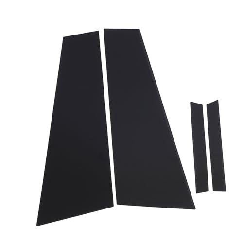 KIMISS Glossy Black Pole Cladding voor CLS W219 2006----...High Strength PC Windows Luxury Mirror 4