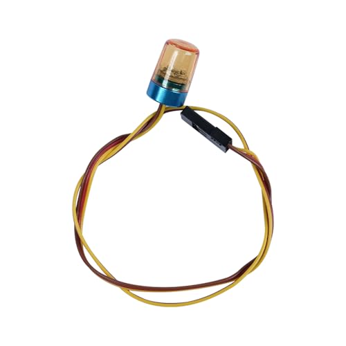 Model maken baken lichtgeel 4.8-6 V RC autowaarschuwing en koplampindicator. 1/14 RC trekkeraccessoires. Ideaal voor RC voertuigen 3
