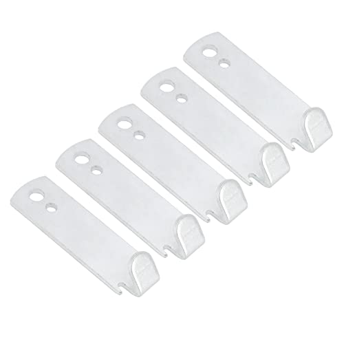 5Pcs Scherm Draad Twist Tool voor T Post Clips, Stalen Barb Fence Landbouw Reparatie Hardware, Schermdraad spanningshulpmiddelen