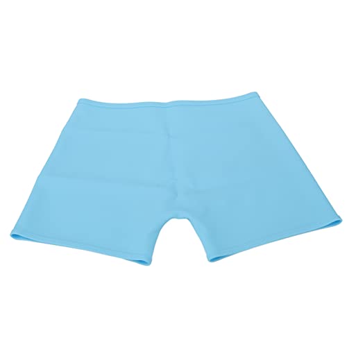 Siliconen Zwembroek Waterdichte Shorts Vrouwen Elastische Menstruatie Zwembroeken (Blauw) 5