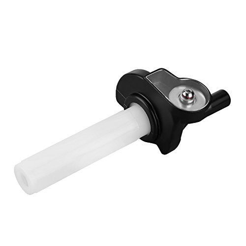 Accelerator handgrepen, 22mm Motorfiets Onderdelen Visual Throttle Levers Set en Turn Gas Lever voor ATV Dirt Bike (White) Throttle Moped, Wit