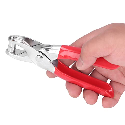 Metal Hole Tangs Set, Multifunctionele Eyelet Rivet Tool Set Grommet Tangs Set met 100 4mm knoppen, voor kleding DIY stof lederen riem Canvas