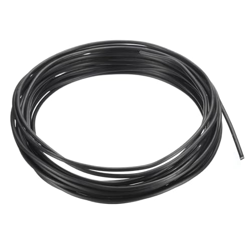 2mm Bonsai Trainingsdraad, 1 Roll Flower Wire Stengels Geanodiseerd Aluminium Boom Draad 16,4 Voeten Totaal voor Tuinieren Branch Bijlage, Zwart