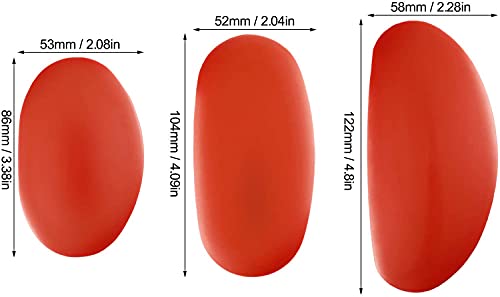 3 stuks 3 maten Pottery Clay Ribs Zachte Rubber Nier Pottery Rib Ceramic Potter Rib For Pottery Clay Artists Modeling 3