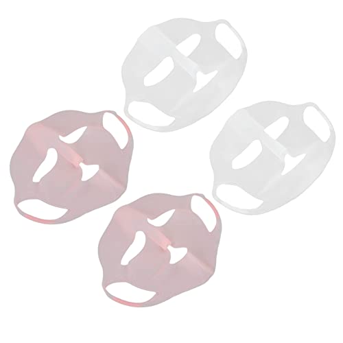 Siliconen Gezicht Masker, Wasbaar Gezicht Masker Houder, Siliconen Gezicht Masker Moisturizing Gezicht Masker Hoes Siliconen Gezicht Masker Houder voor Blad Maskers 5