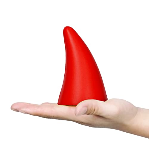 Car Devil Demon Horn Sticker 3D Creative Anti Collision Crashproof Decoration (rode duivel hoorns)