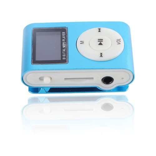 MP3-speler, muziekspeler met 128MB geheugenkaart draagbare digitale muziekspeler voor studenten Ouders, Super Mini MP3 met hoofdtelefoon, muziekspeler cadeaus