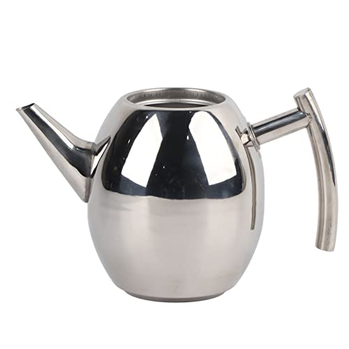 Roestvrij stalen theepot Koffiepot Waterkoker 1L/1.5L Whistling Tea Waterkoker voor los blad en thee zakken (1L) Andere verzamelobjecten 4