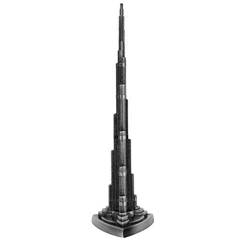 Tower Ornament,Burj Khalifa Model (ca. 18cm/7.1 Inch),Burj Khalifa Miniatuur Model,Office Meubilair Bureau Decor,Metal Bureau Model Ornament 5