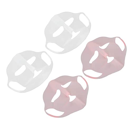 Siliconen Gezicht Masker, Wasbaar Gezicht Masker Houder, Siliconen Gezicht Masker Moisturizing Gezicht Masker Hoes Siliconen Gezicht Masker Houder voor Blad Maskers 3