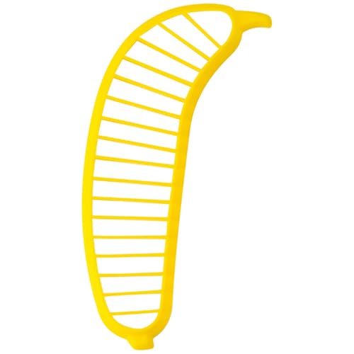 Banana Cutter, Plastic Banana Cutter voor Perfect Gesneden Bananen, Banana Chopper, Fruit Salade Komkommer Plantaardige Peleer Keuken Gereedschappen