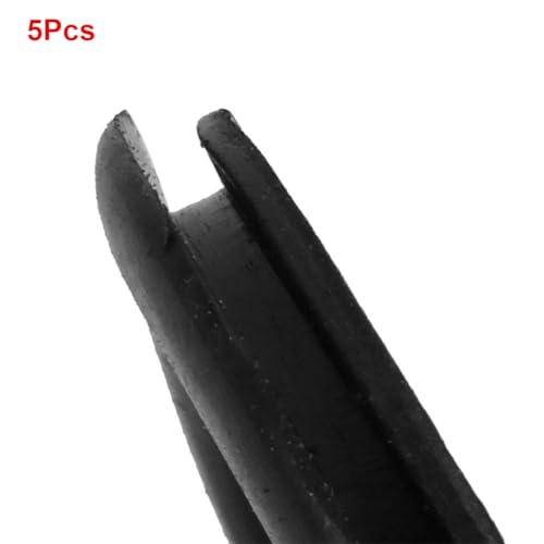 5Pcs Rubber Blanke Grommet, 45mm Zwarte Rubber Grommets Elektrische Gaten Kabel Draad Pakkingen Beschermer voor Draad, Plugs, Kabels Gaten, Auto, Boot, Pomp, Loodgieter, Kabel 3