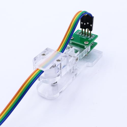 4 Pin Programmeur I2C Module Testhulpmiddel PCB Clamp 4P Gold Plated Pogo Pins 4