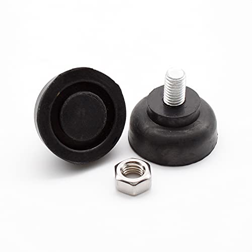 4 stuks verstelbare meubels, M8 x 30 schuifvloer, schroefpoten voor meubels met vier noten, kan worden gebruikt voor meubels, tafels en stoelen, banken 3